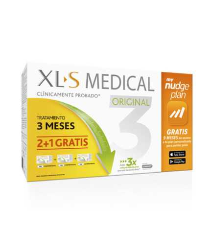 XLS MEDICAL ORIGINAL CAPTAGRASAS LOTE 540 capsulas