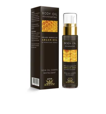 HUILE CORPORELLE RAJEUNISSANTE pure argan au miel 50 ml