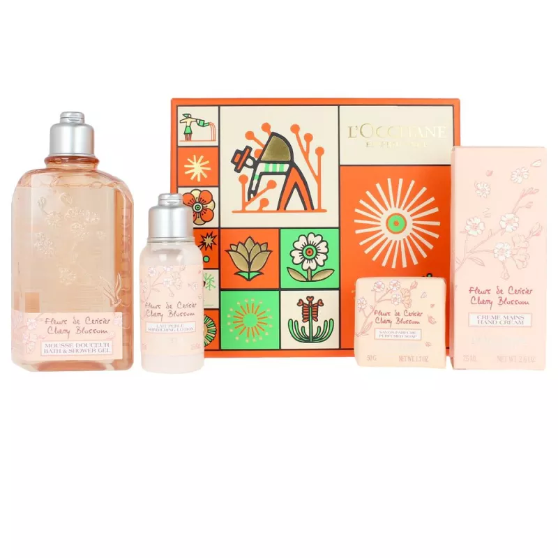 FLORES DE CEREZO GEL DE DUCHA coffret 4 articles