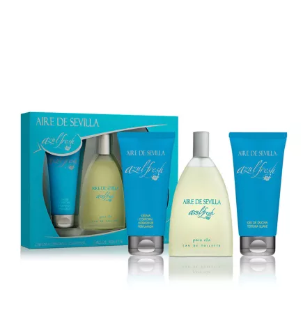 AIRE DE SEVILLA AZUL FRESH coffret 3 articles