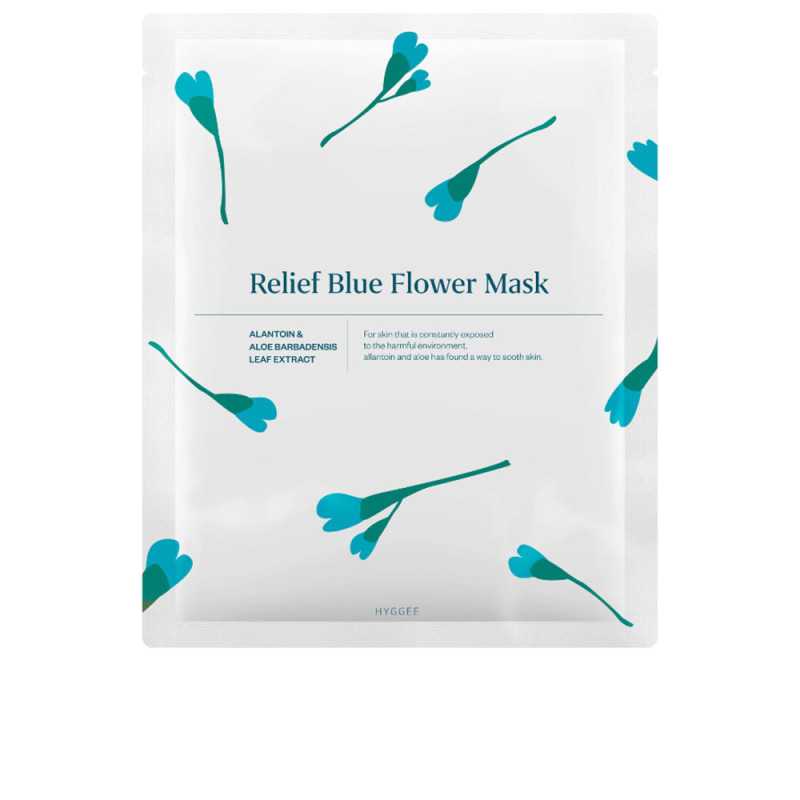 Masque aux fleurs RELIEF BLEU 35 ml