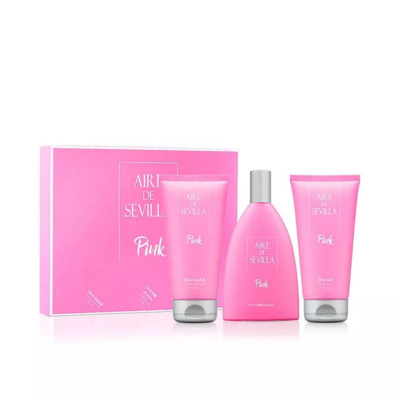 AIRE DE SEVILLA PINK coffret 3 articles