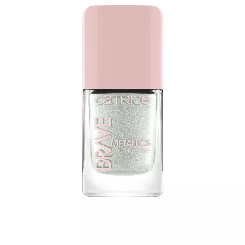 Vernis à ongles BRAVE METALLICS Ref 02-sweet as sugar 10,5 ml - doux comme du sucre.