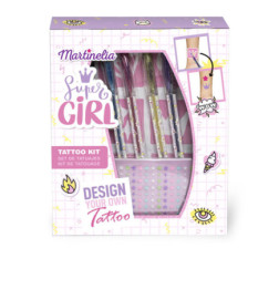 ETUI A TATOUAGE SUPER GIRL BODY ART 6 produits