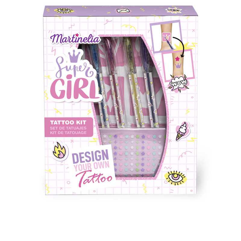 ETUI A TATOUAGE SUPER GIRL BODY ART 6 produits