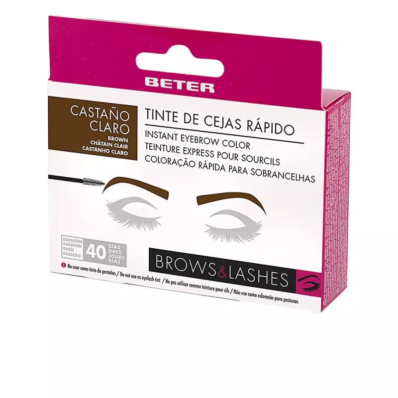 BROW INSTANT colorant sourcils instantané rapide Ref châtain clair