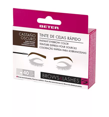 BROW INSTANT teinture rapide pour sourcils Ref châtain foncé