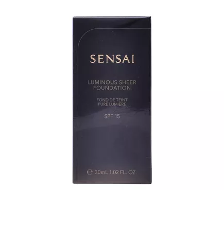 Fond de teint SENSAI luminous sheer SPF15 Ref 203-neutralbeig