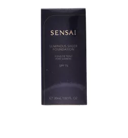 Fond de teint transparent lumineux SENSAI SPF15 Ref 204-beige miel.