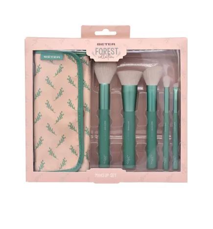 Pinceaux forestiers et pinceaux de maquillage lot 6 pcs.