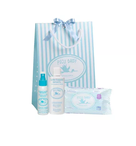 INFANTIL BOLSA AZUL BEAUTIFUL coffret 3 articles