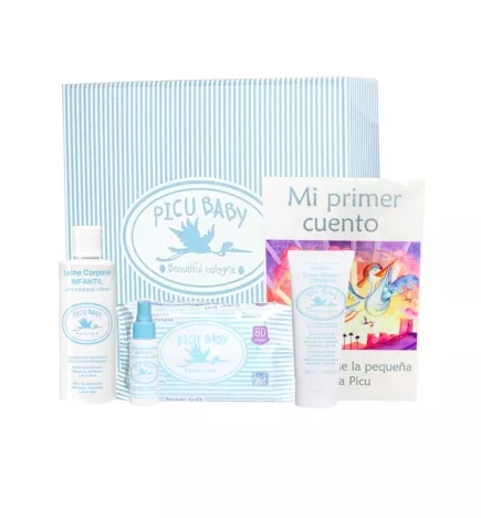 INFANTIL CAJA RAYAS AZUL NEW coffret 5 pz