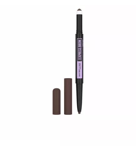 EXPRESS BROW duo satin Ref 04-marron foncé