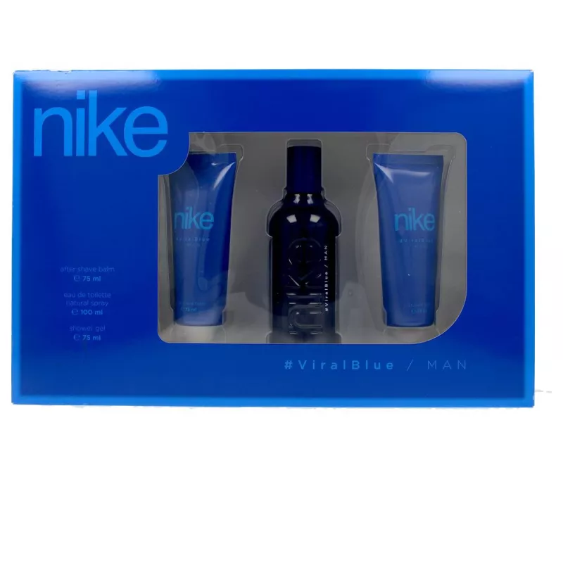 NIKE VIRAL BLUE MAN coffret 3 articles