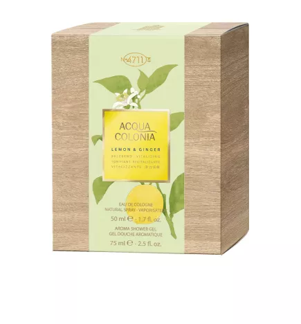 ACQUA COLONIA LEMON & GINGER coffret 2 articles