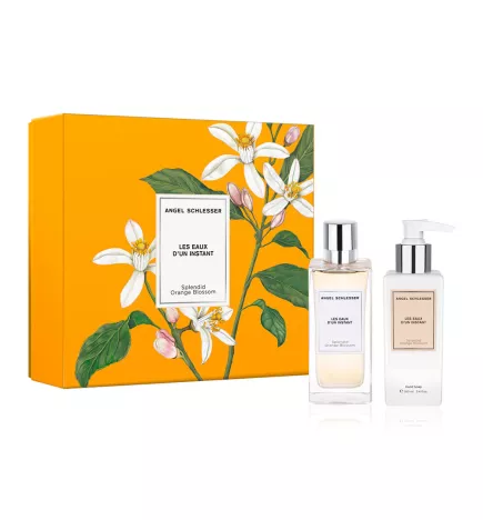 LES EAUX D UN INSTANT SPLENDID ORANGE BLOSSOM coffret 2 articles