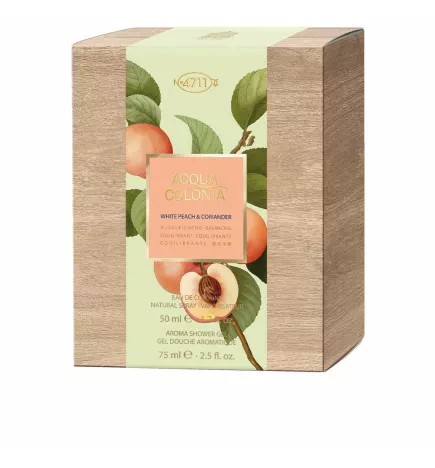 ACQUA COLONIA WHITE PEACH & CORIANDER coffret 2 articles