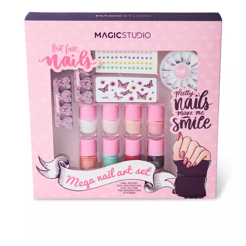 PIN UP MEGA NAIL ART coffret 13 articles