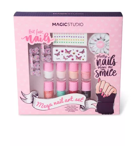 PIN UP MEGA NAIL ART coffret 13 articles