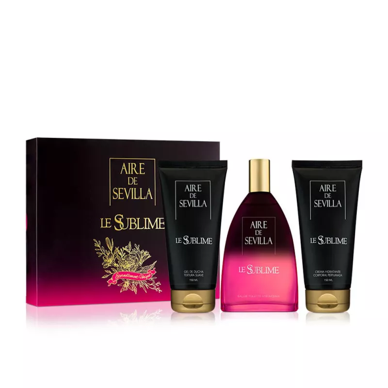 AIRE DE SEVILLA LE SUBLIME coffret 3 articles