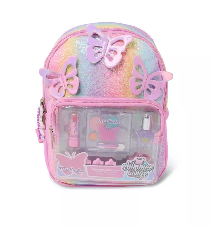 SHIMMER WINGS BAGPACK & BEAUTY coffret 6 pz